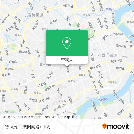 智恒房产(襄阳南路)地图
