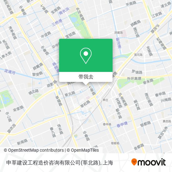 申莘建设工程造价咨询有限公司(莘北路)地图