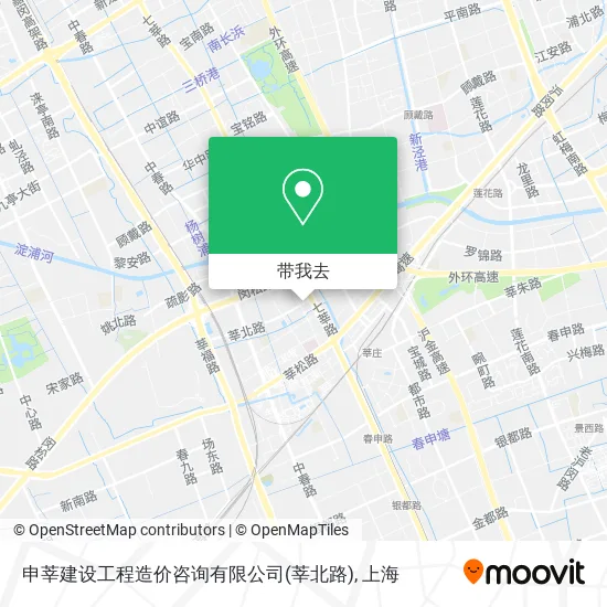 申莘建设工程造价咨询有限公司(莘北路)地图
