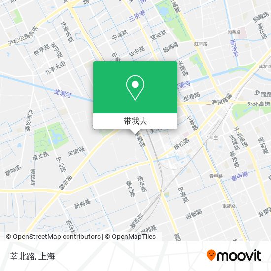 莘北路地图