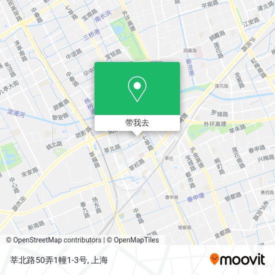 莘北路50弄1幢1-3号地图