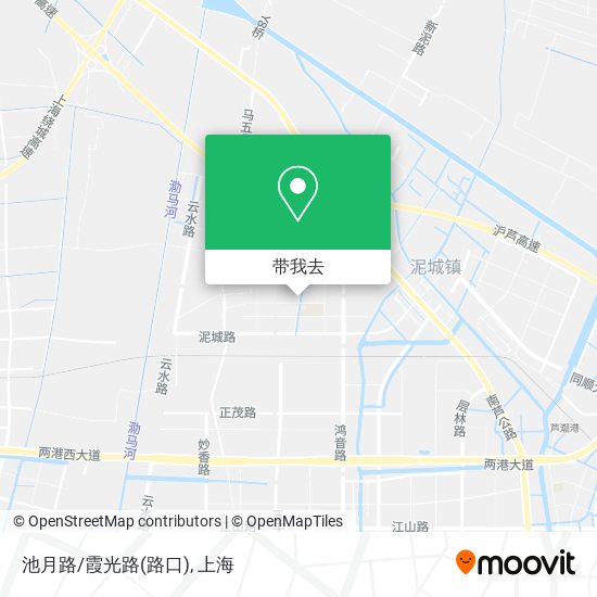 池月路/霞光路(路口)地图