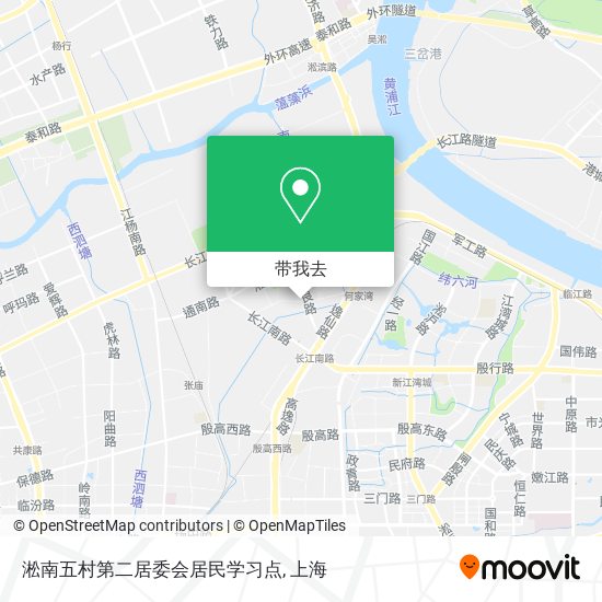 淞南五村第二居委会居民学习点地图