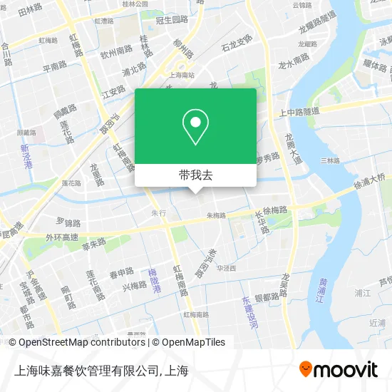 上海味嘉餐饮管理有限公司地图