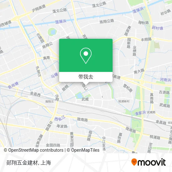 郧翔五金建材地图