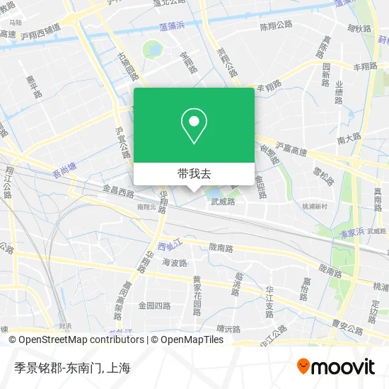 季景铭郡-东南门地图