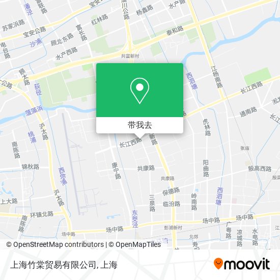 上海竹棠贸易有限公司地图