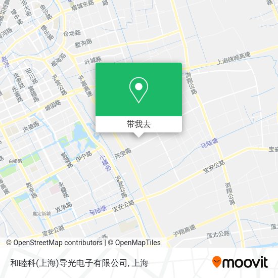 和睦科(上海)导光电子有限公司地图
