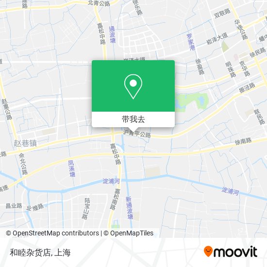 和睦杂货店地图