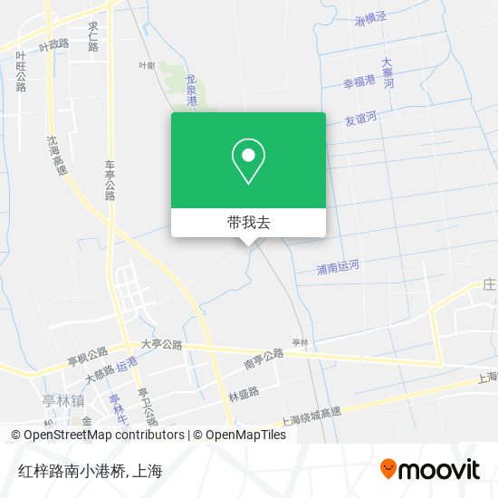 红梓路南小港桥地图
