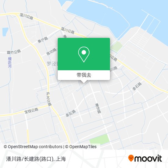 潘川路/长建路(路口)地图