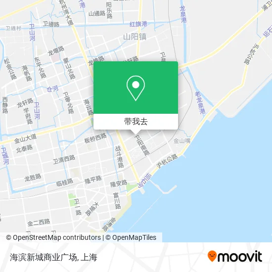 海滨新城商业广场地图