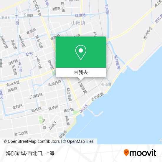 海滨新城-西北门地图