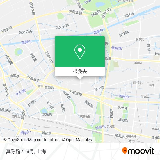 真陈路718号地图