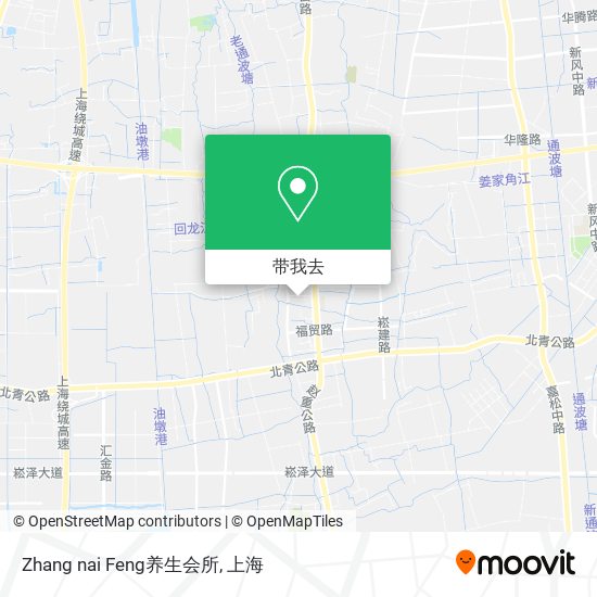 Zhang nai Feng养生会所地图