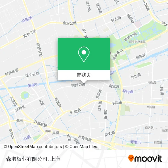 森港板业有限公司地图