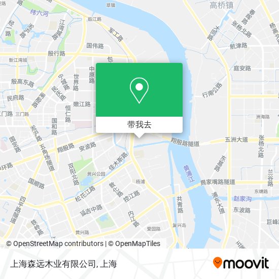 上海森远木业有限公司地图