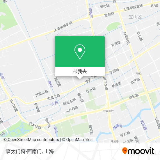 森太门窗-西南门地图
