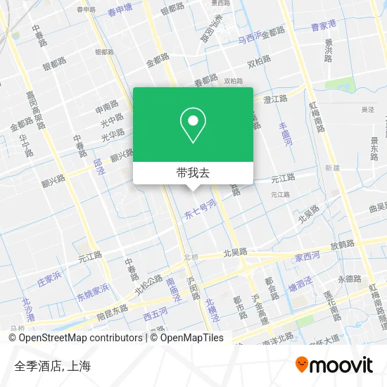 全季酒店地图