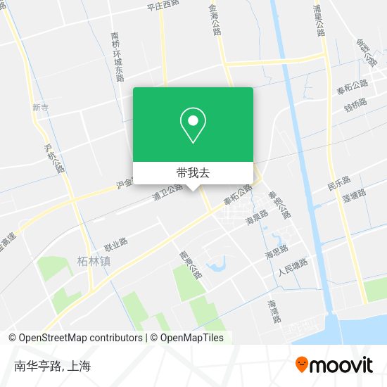 南华亭路地图
