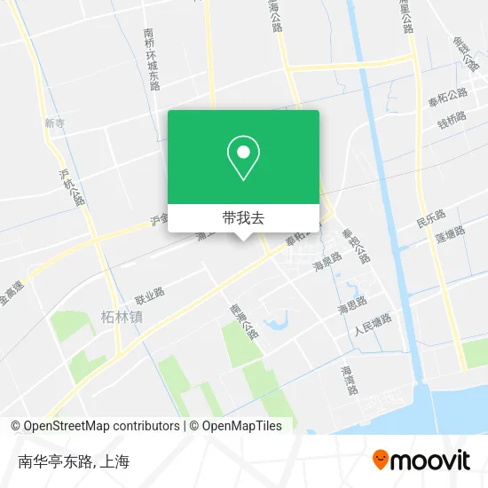 南华亭东路地图