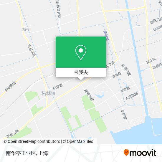 南华亭工业区地图