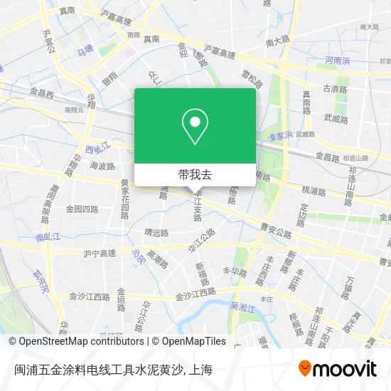 闽浦五金涂料电线工具水泥黄沙地图
