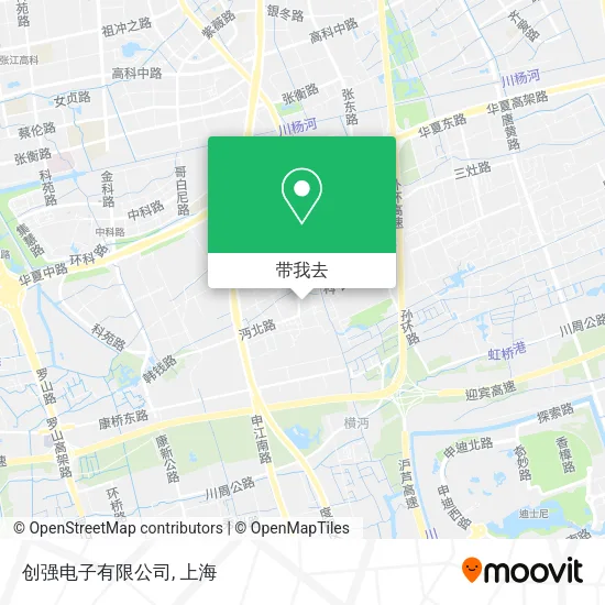 创强电子有限公司地图