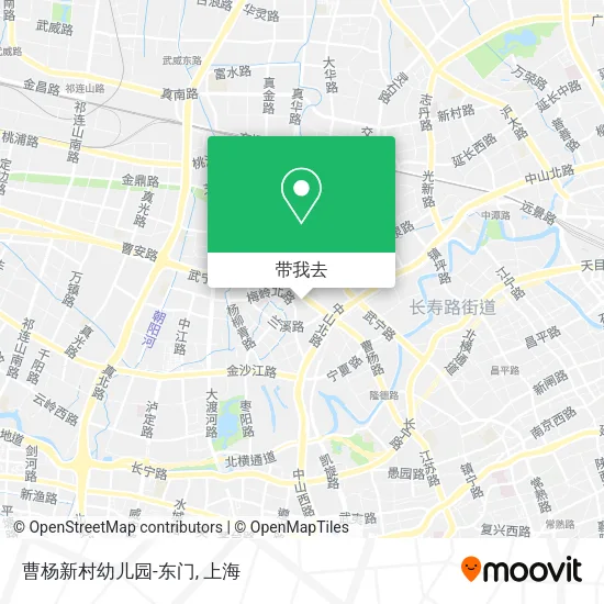 曹杨新村幼儿园-东门地图