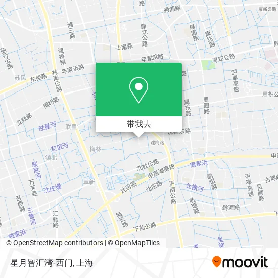 星月智汇湾-西门地图