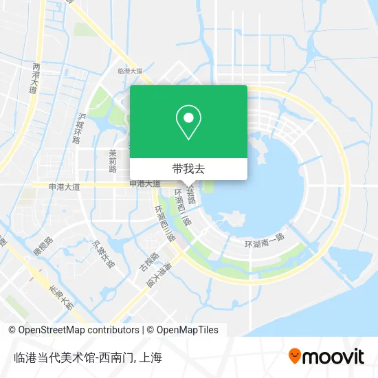 临港当代美术馆-西南门地图
