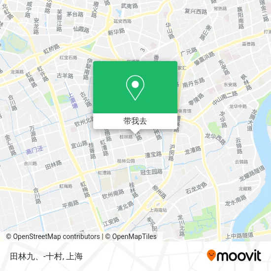 田林九、-十村地图