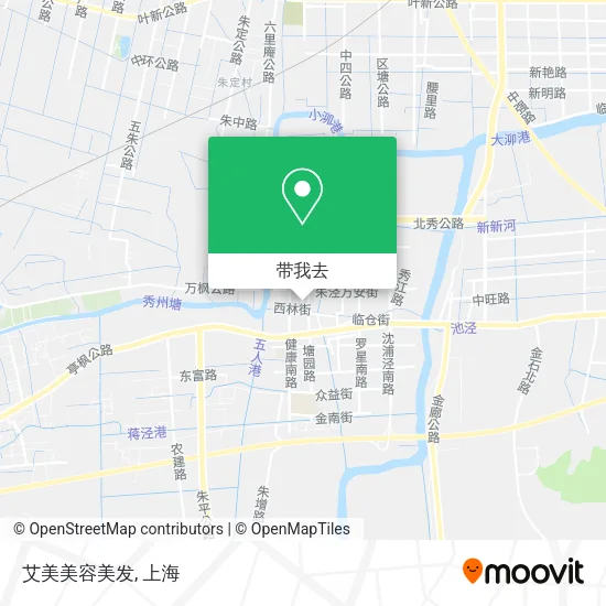 艾美美容美发地图