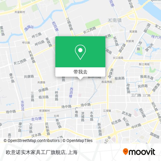 欧意诺实木家具工厂旗舰店地图