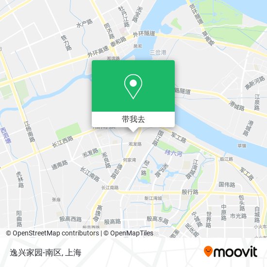 逸兴家园-南区地图
