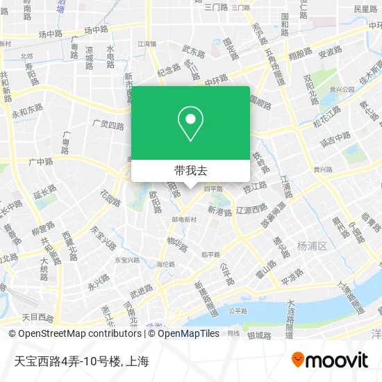 天宝西路4弄-10号楼地图