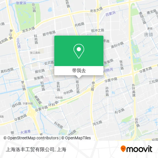 上海洛丰工贸有限公司地图