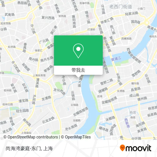 尚海湾豪庭-东门地图