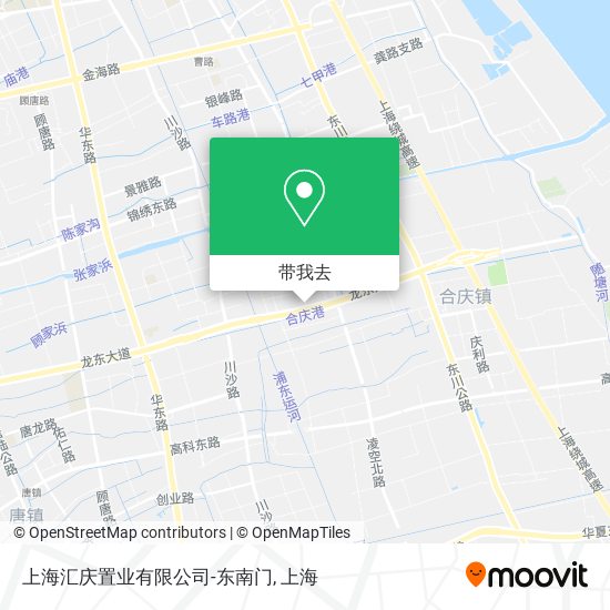 上海汇庆置业有限公司-东南门地图