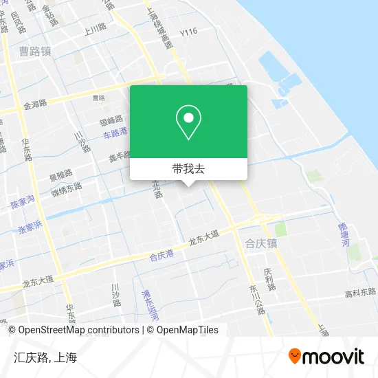 汇庆路地图