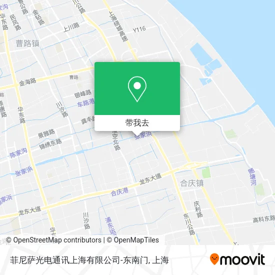 菲尼萨光电通讯上海有限公司-东南门地图