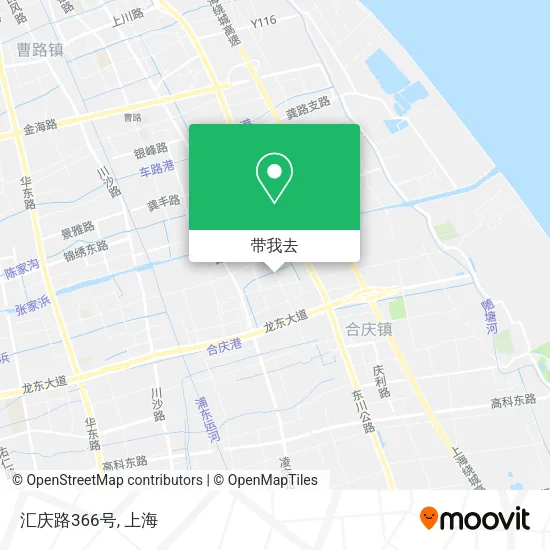 汇庆路366号地图