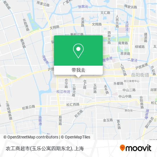 农工商超市(玉乐公寓四期东北)地图