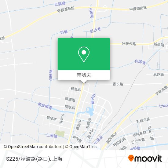 S225/泾波路(路口)地图