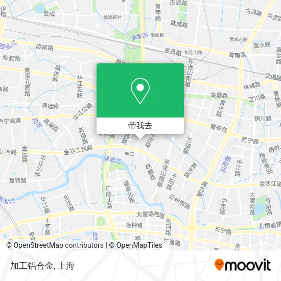 加工铝合金地图