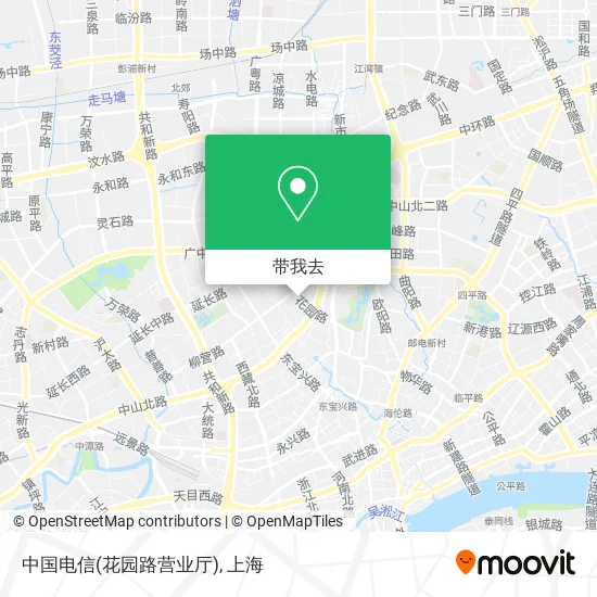 中国电信(花园路营业厅)地图