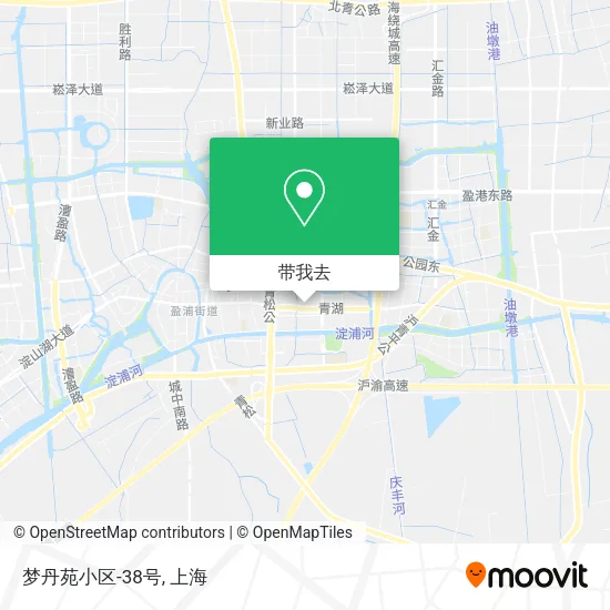梦丹苑小区-38号地图