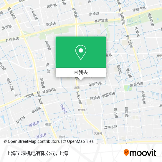 上海罡瑞机电有限公司地图