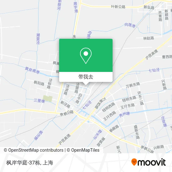 枫岸华庭-37栋地图