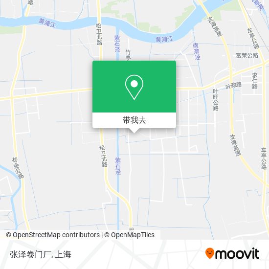 张泽卷门厂地图